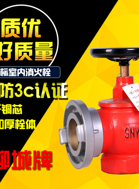 室内消火栓SN50SNZW65消防器材铜杆铜芯3C认证龙头阀门防火柳城牌