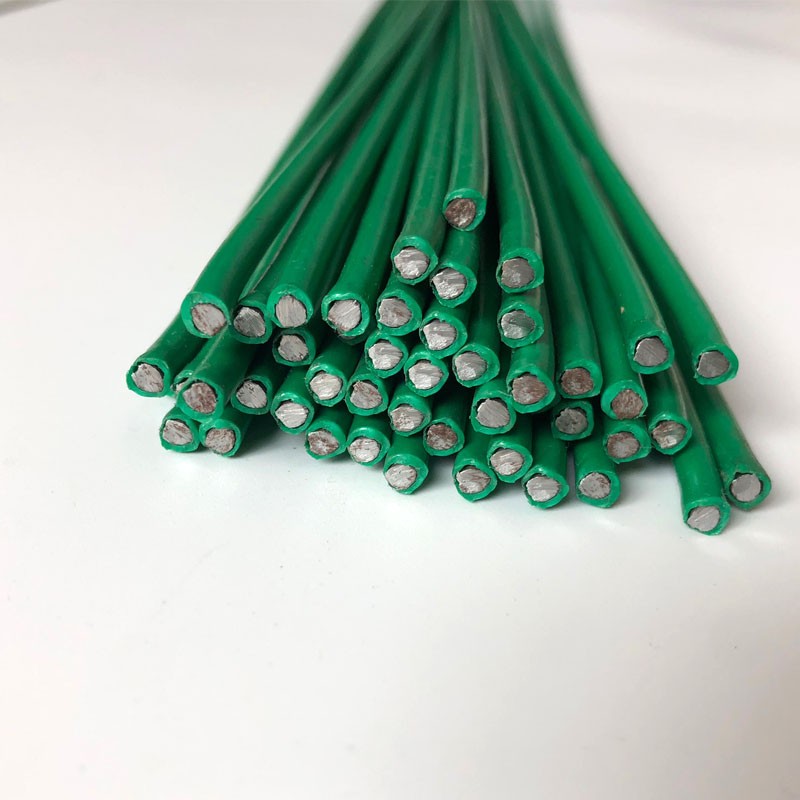 园艺包塑铁丝包塑铁线铁线莲支架球兰花架手工花DIY爬藤支架花杆图片