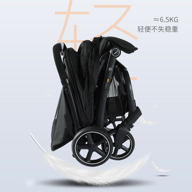 婴儿推车超轻便携折叠婴幼儿推车宝宝可坐可躺铝合金溜娃避震飞机