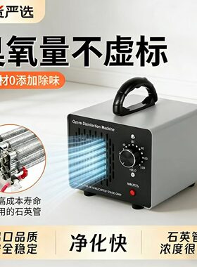 家用臭氧消毒机汽车小型臭氧发生器车载空气净化器除臭杀菌机除味
