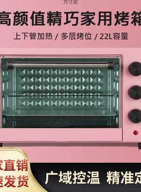 现代家用型烤箱22升烘焙蛋糕多功能电烤箱大容量烘焙烧烤家庭烤箱