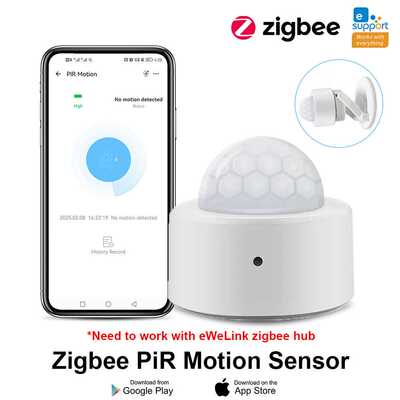 eWelink红外传感器易微联Zigbee人体探测兼2MQTT,Home Assistant