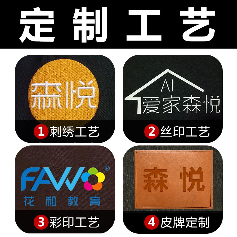餐饮防水牛仔围裙厨房专用咖啡烘焙女帆布男士背带工作服定制logo