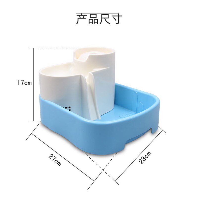 猫狗自动喂水器中小型狗狗猫咪自动饮水机宠物自动循环饮水器
