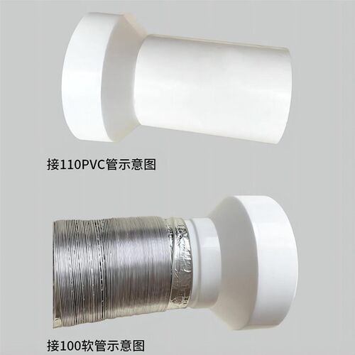 变径头100变110变150同心异径变径圈 塑料大小头排风管道转换接头