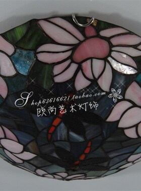 包邮 欧式田园风格灯宾馆酒店咖啡厅客房书房灯12寸蜻蜓吸顶灯