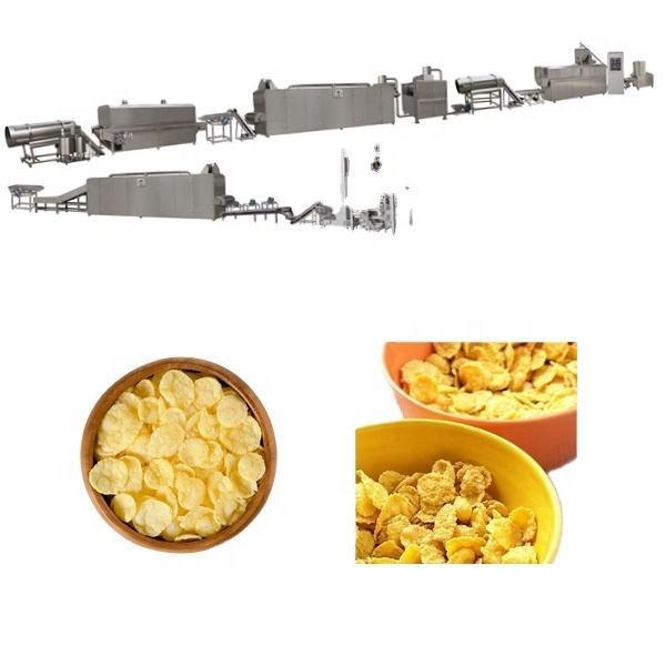 藜麦片谷物玉米麦片生产设备早餐即食冲泡熟玉米片谷物片机器