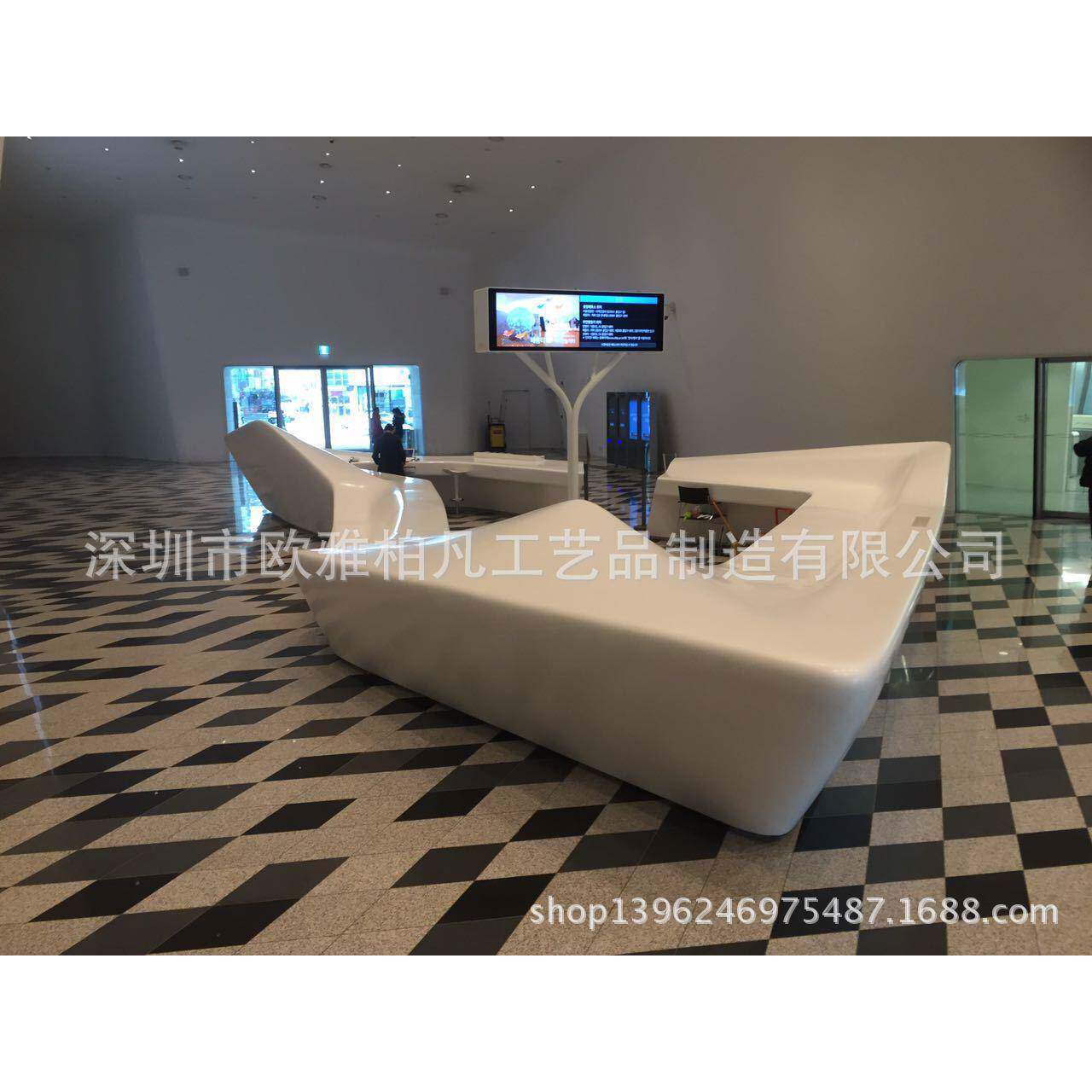 玻璃钢假山FRP外立面异形墙GRP造型墙FRP造型装饰玻璃钢