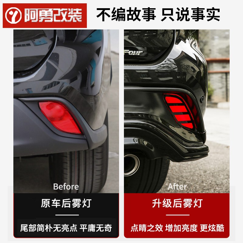 适用22-25款汉兰达尾灯总成皇冠陆放熏黑款LED流水转向阿勇改装件