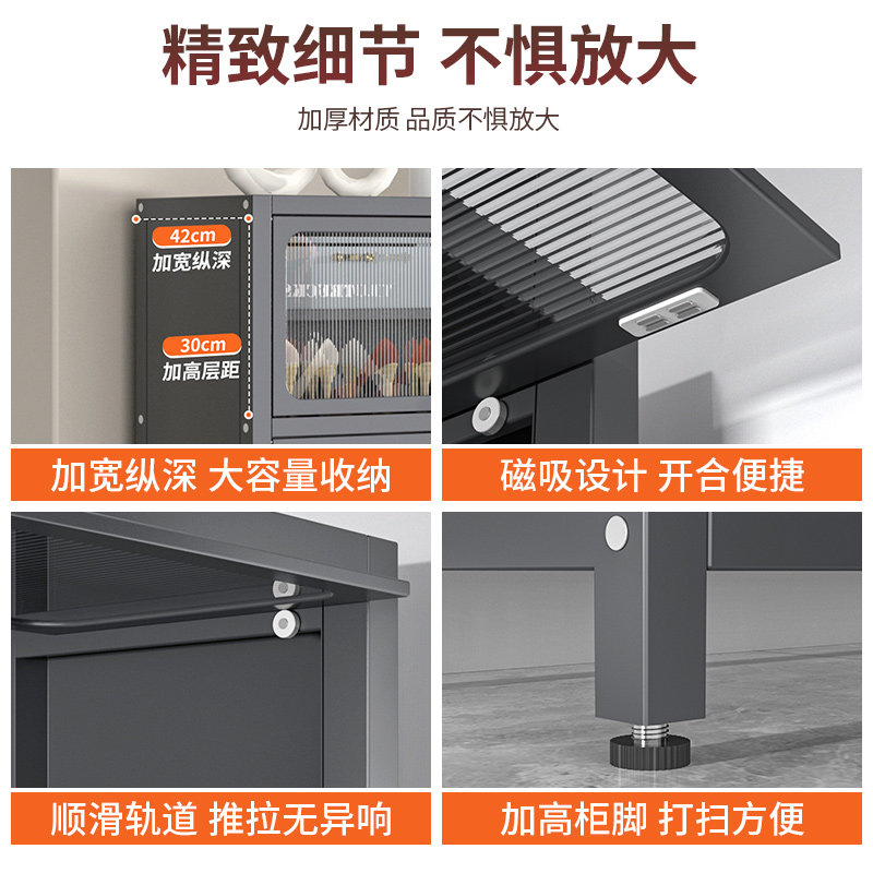 钢制鞋柜门口家用金属材质大容量铁艺入户分层隔板翻斗防尘鞋架子