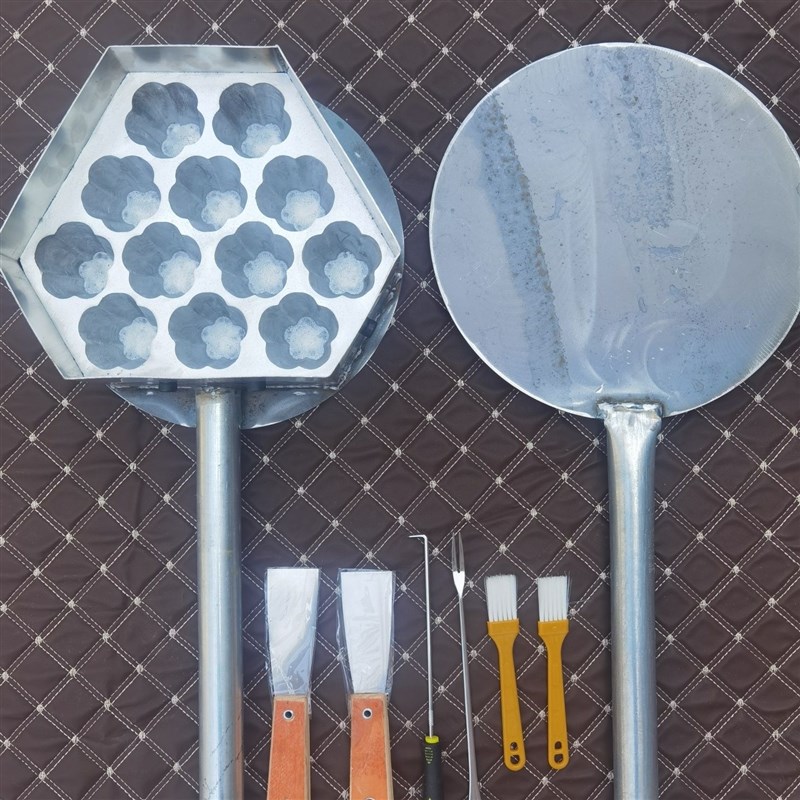 19头模具商用摆摊南京苏州台州7头机器设备设备炉子梅花糕模具
