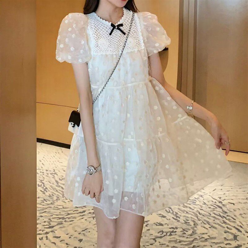 胖女孩公主裙加肥加大大码礼服裙子儿童白纱裙大童胖童女童连衣裙