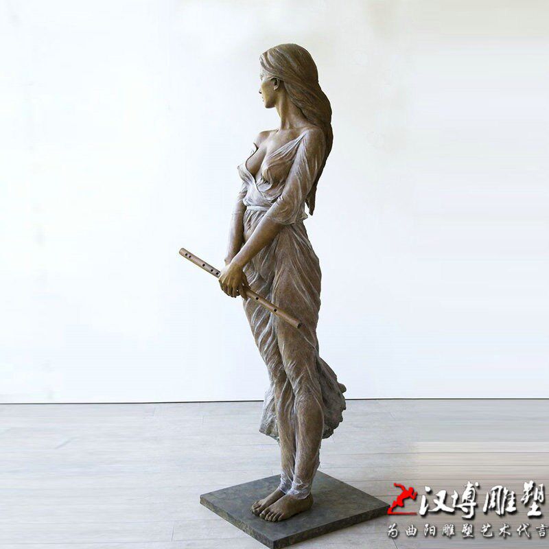 美女雕塑泥塑模型雕塑玻璃钢雕塑制作铜雕人物城市景观园林雕塑