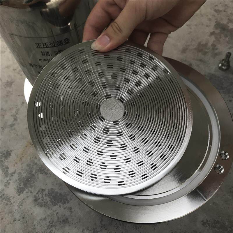 微孔滤膜过滤器 不锈钢桶式正压过滤器 桶式过滤器实验室卫生级