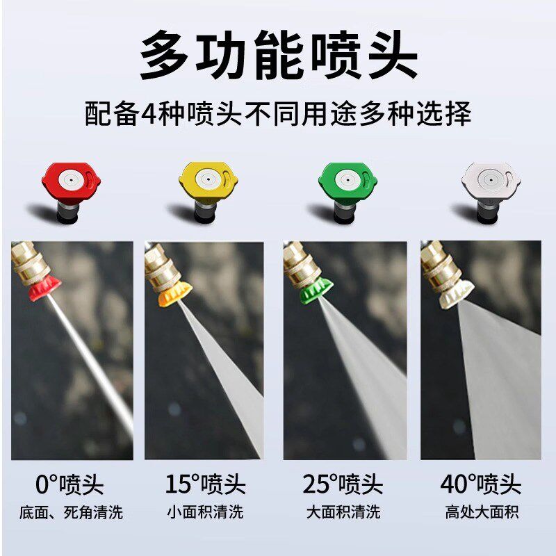 金卡德2026新款洗车机洗车高压水枪家用超强增压清洗机强力洗地
