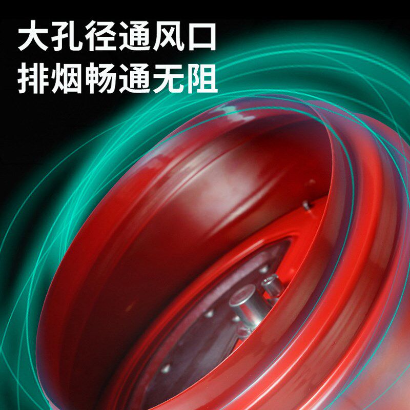 厨房烟道止逆回阀抽油烟机通用管道单向阀加厚碳钢防火排烟防反味