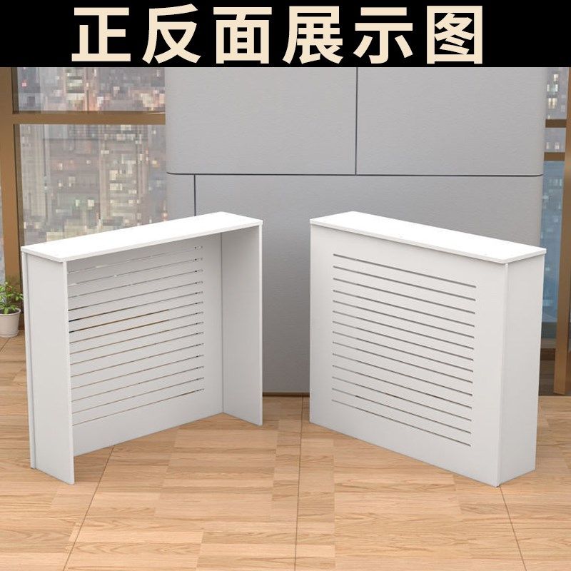暖气片遮挡装饰柜水表阀门管道地暖分水器遮挡罩暖气格栅遮丑挡板图片