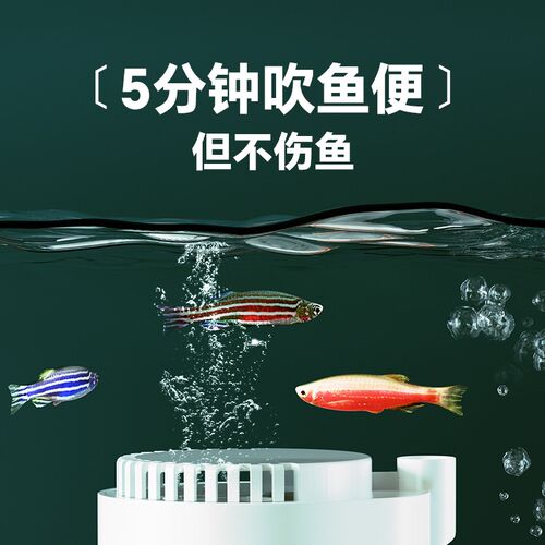 鱼缸吹鱼便吹粪器造浪泵静音迷你冲浪水族箱潜水泵小型底部环流泵