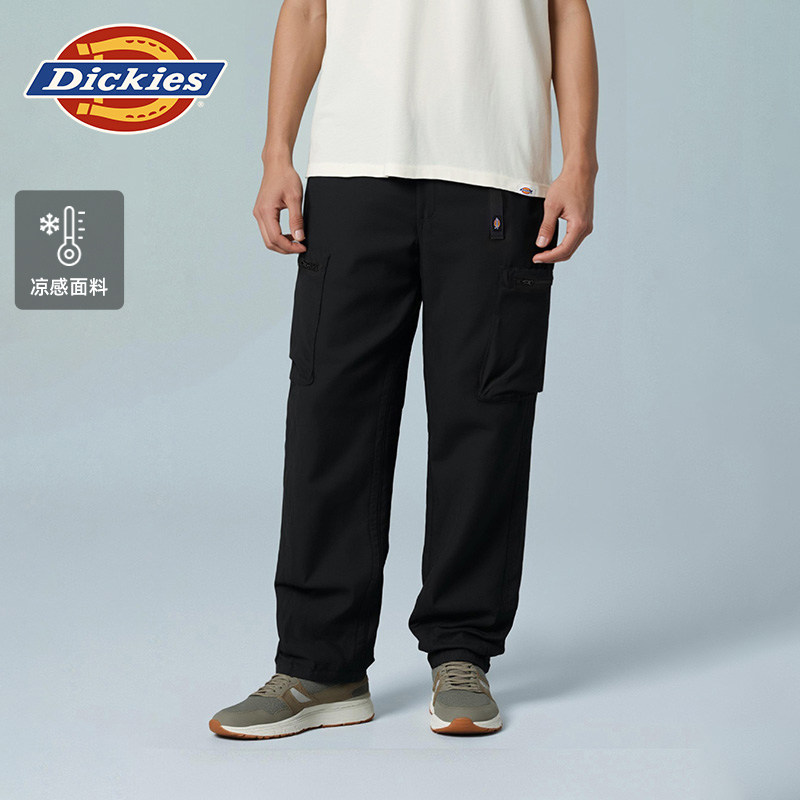 Dickies帝酷适秋冬凉感面料束脚慢跑裤多口袋设计工装裤男女情侣
