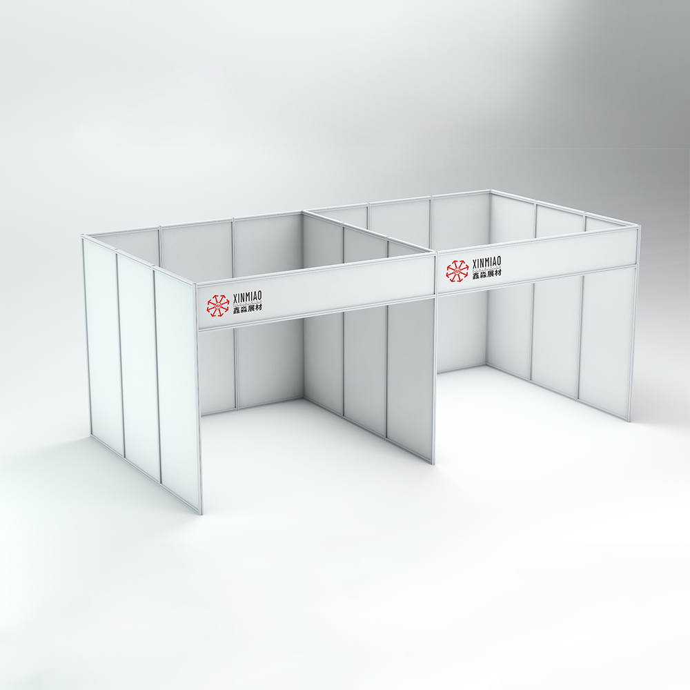 参展3*3米八棱柱标摊展位环保易搭建临时搭建直播间摊位生产厂家