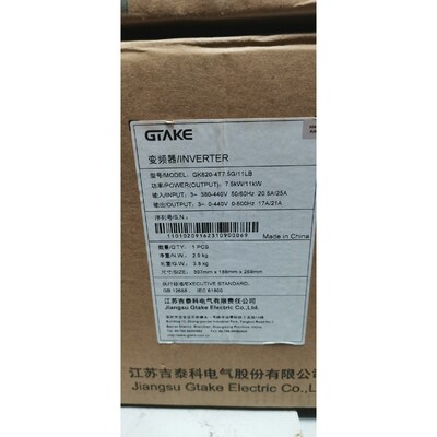 吉泰科变频器GK600-4T3.7G/5.5LB  全的库