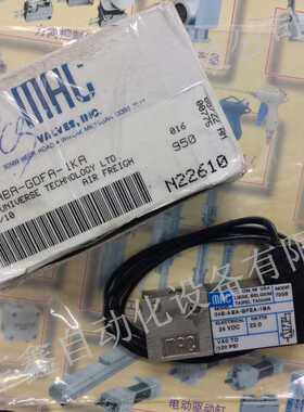 MAC高频电磁阀 34B-ABA-GOFA-1KA DC24V 34B-ABA-GDFA-1KA GFEA