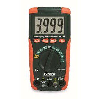 EXTECH MN16A口袋型数字万用表(带K型热电偶测温)
