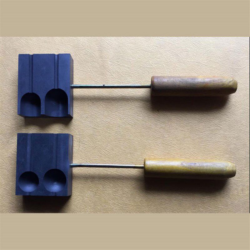 灯工石墨大玻璃珠子模具 烧琉璃珠模具Graphite Paddles