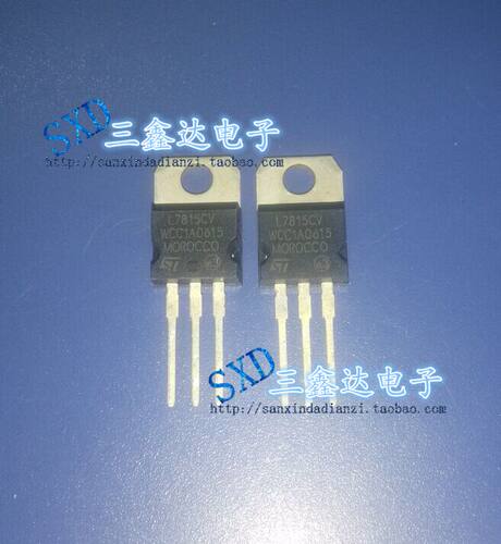 L7815CV L7815 7815 原装进口全新 三端稳压 TO-220 测试好