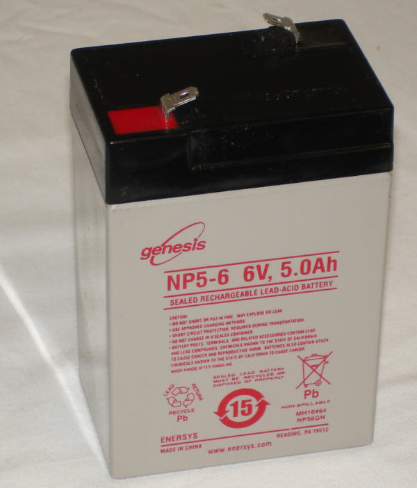 正品genesis NP4-6 NP4.5-6 NP5-6 6V4AH 6V4.5AH 6V5A照明蓄电池