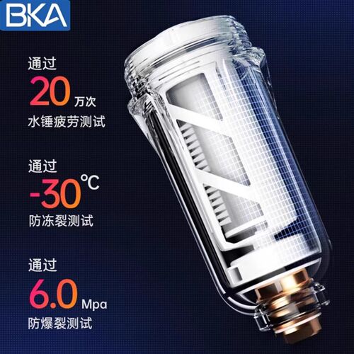 BKA前置c过滤器AC28智能大通量入户净水免换芯全自动冲洗过滤器