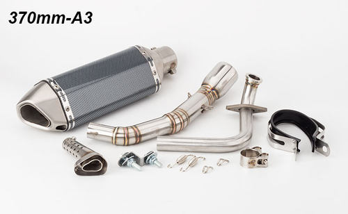 摩托车改装配件ADV150排气管ADVF150前段六角消声器X-ADV