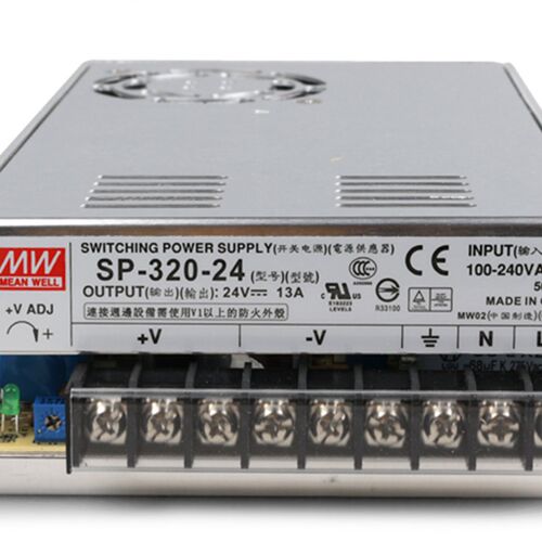 台湾明纬开关电源SP-320-24 320W24V13A蒂森电梯开关电源PFC功能
