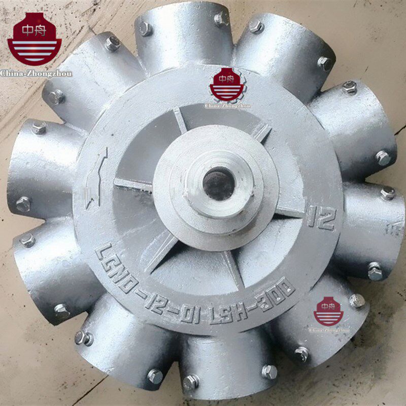 良机冷却塔LBCM-600-800铝合金布水器自动喷头转头洒水器12寸10孔