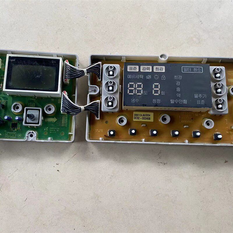 适用于韩国LG滚筒洗衣机电脑版DC92-00246B显示面板主板