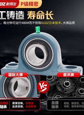 进口外球面轴承带座轴承UCP3p05立式306 307 308 309 310 311 312