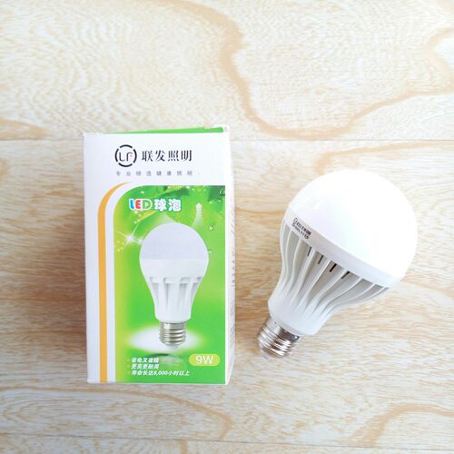 联发照明LED灯泡E27超亮3W6W9W18W螺口节能球泡灯家用室内照明