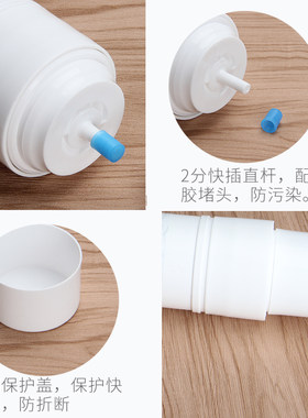 苏尔家用净水器韩式快接滤芯过滤器厨房直饮RO机11寸一体滤芯配件