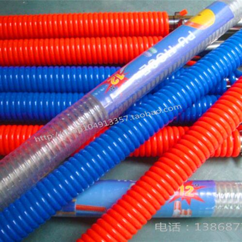 气管弹簧管PU伸缩管螺旋管外径8/10/12MM6米 9米木工管可另配接头