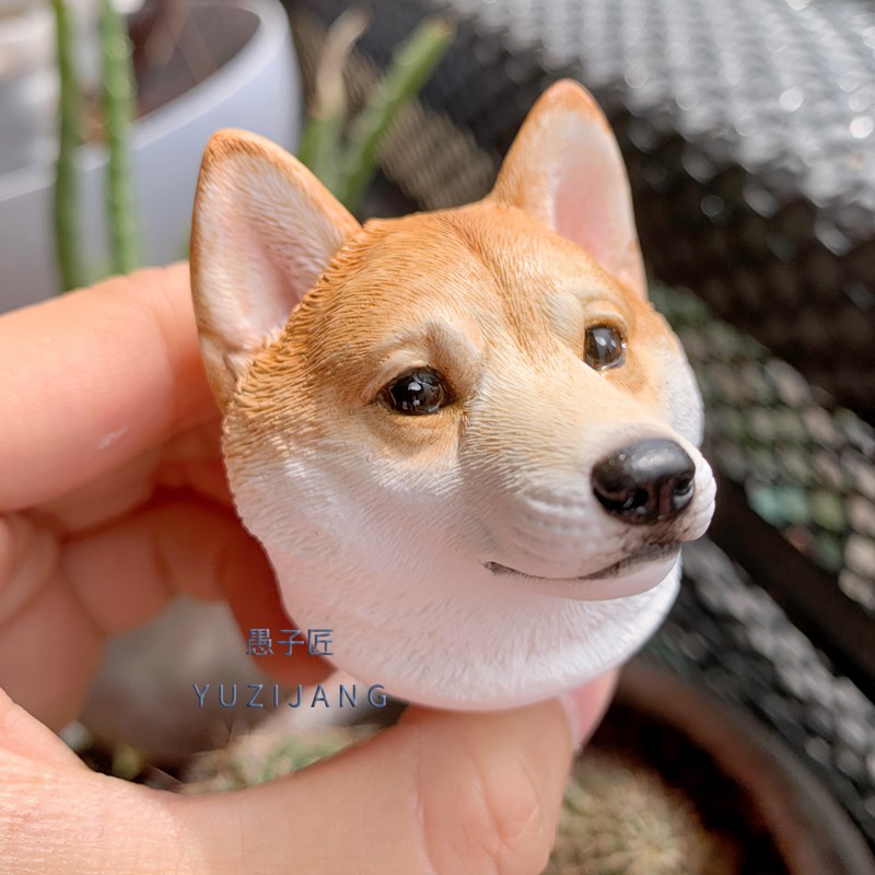 车载香薰摆件柯基柴犬秋田吉娃娃柯基屁屁边牧出风口定制纪念狗狗