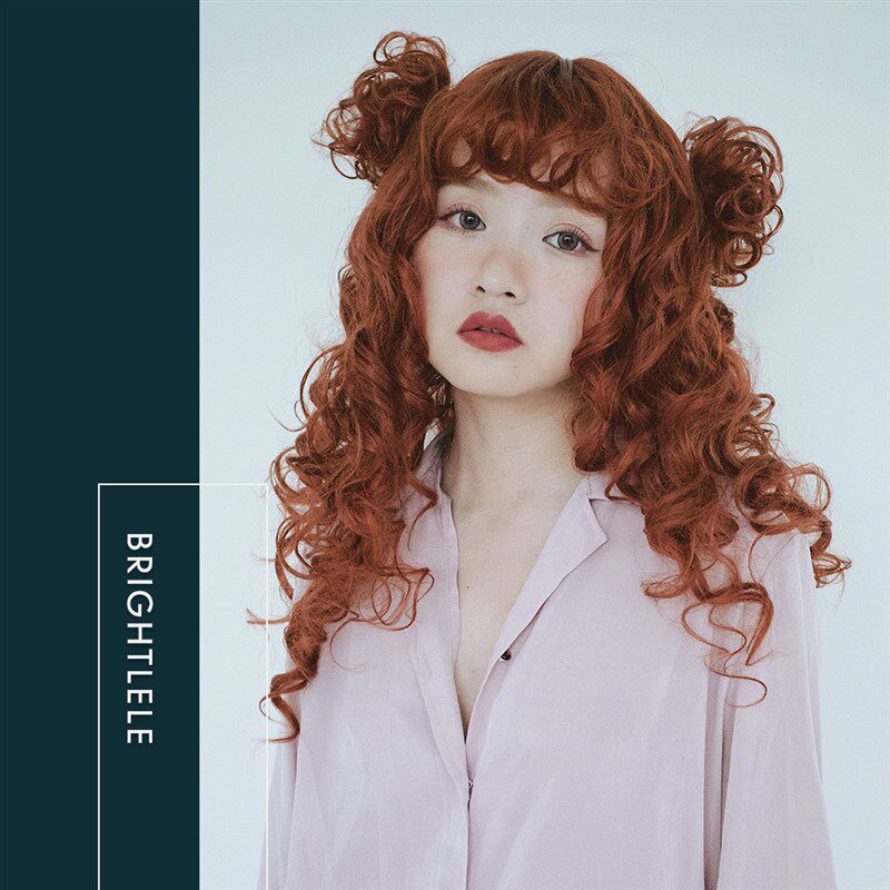 羊毛卷假发可爱蓬松韩式泡面卷泰迪卷假发网红 lolita假发