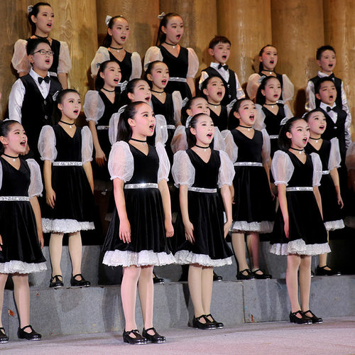 2026新款儿童合唱服演出服中小学生合唱团诗歌朗诵服装男女童大合