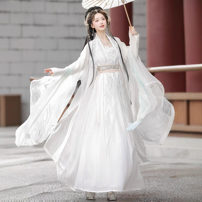 2026新款重工刺绣宋制汉服女请冷风超仙古装刺绣大袖侠气古装古风