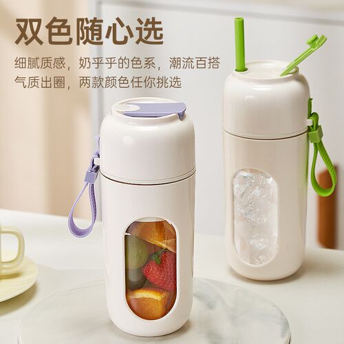 家用多功能榨汁机旅游出行USB充电便携榨汁杯12刀强劲转速果汁机C