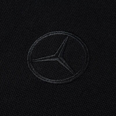 新款奔驰服务顾问黑色T恤长袖工作服4s店销售职业工装翻领POLO衫
