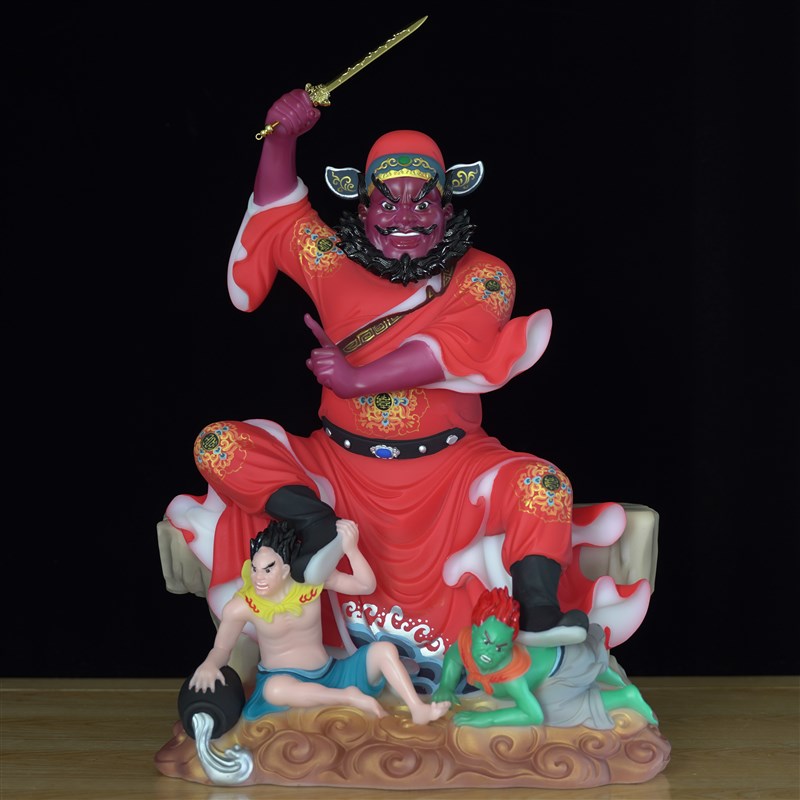 钟馗祖师爷门神终南山赐福镇宅圣君神像家用供奉摆件道家俗神除灾