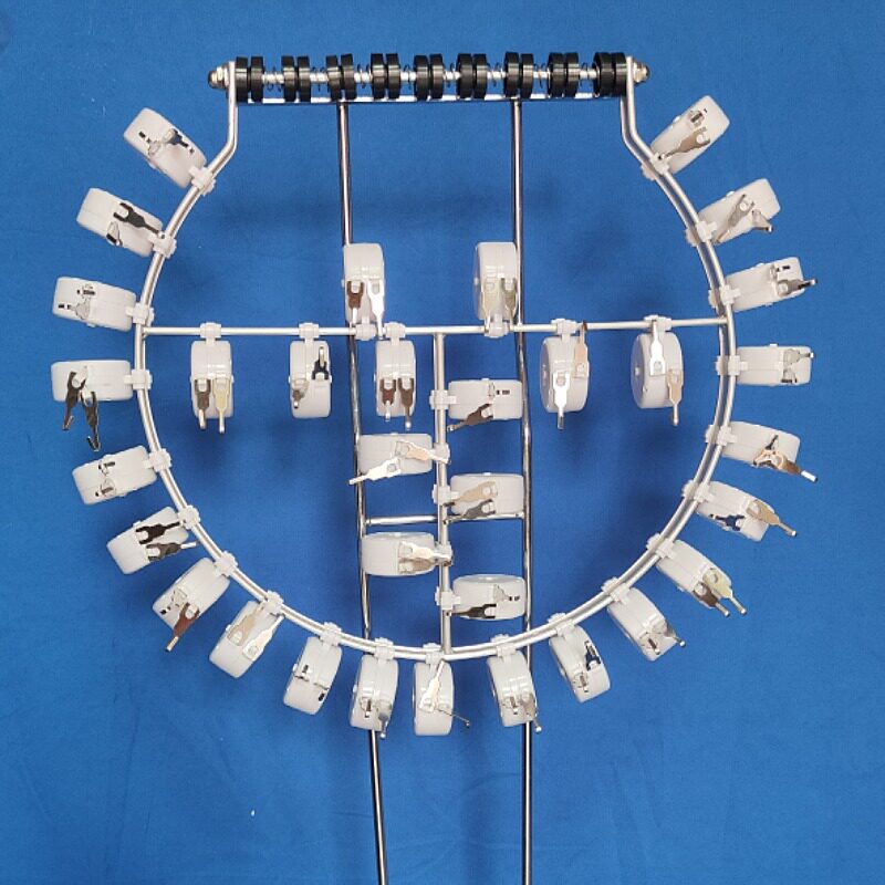 烫发机吊架热烫机吊杠支架黑旋风机线盒架子烫发工具美发机线吊钩图片