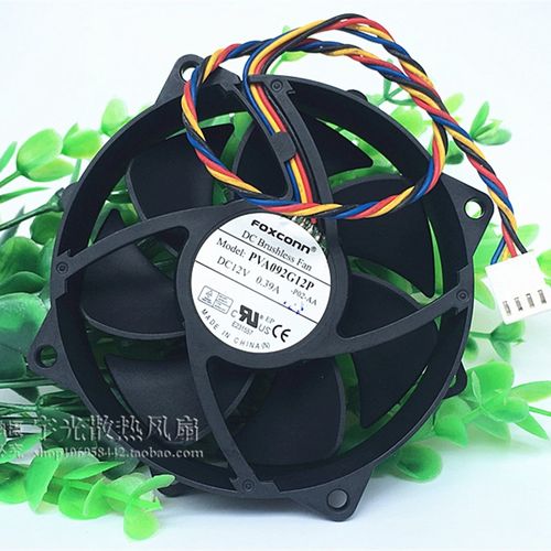 PVA092G12P FOXCONN 富士康 9025 12V 9225 9厘米4线温控CPU风扇