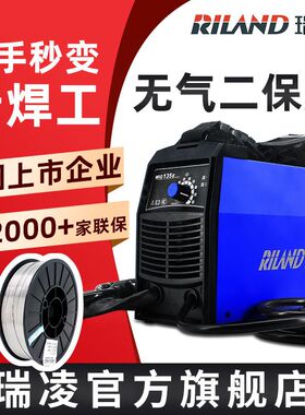 瑞凌无气二保焊机二氧化碳气体保护焊机手工焊一体机家用220V小型