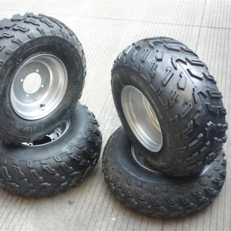 卡丁车沙滩车四轮摩托车改装配件23X7-10 22X10-10寸轮胎轮毂全套